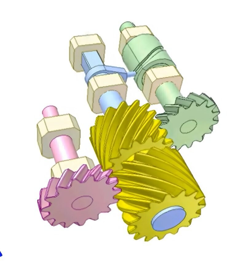 Helical-groove-barrel-cam-drive