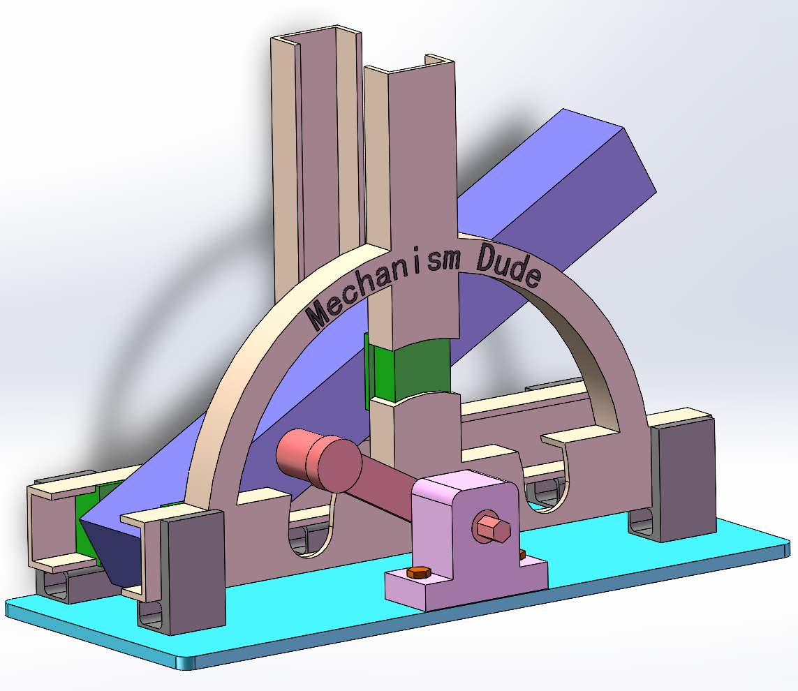 rotary to 180° flipping motion view 1
