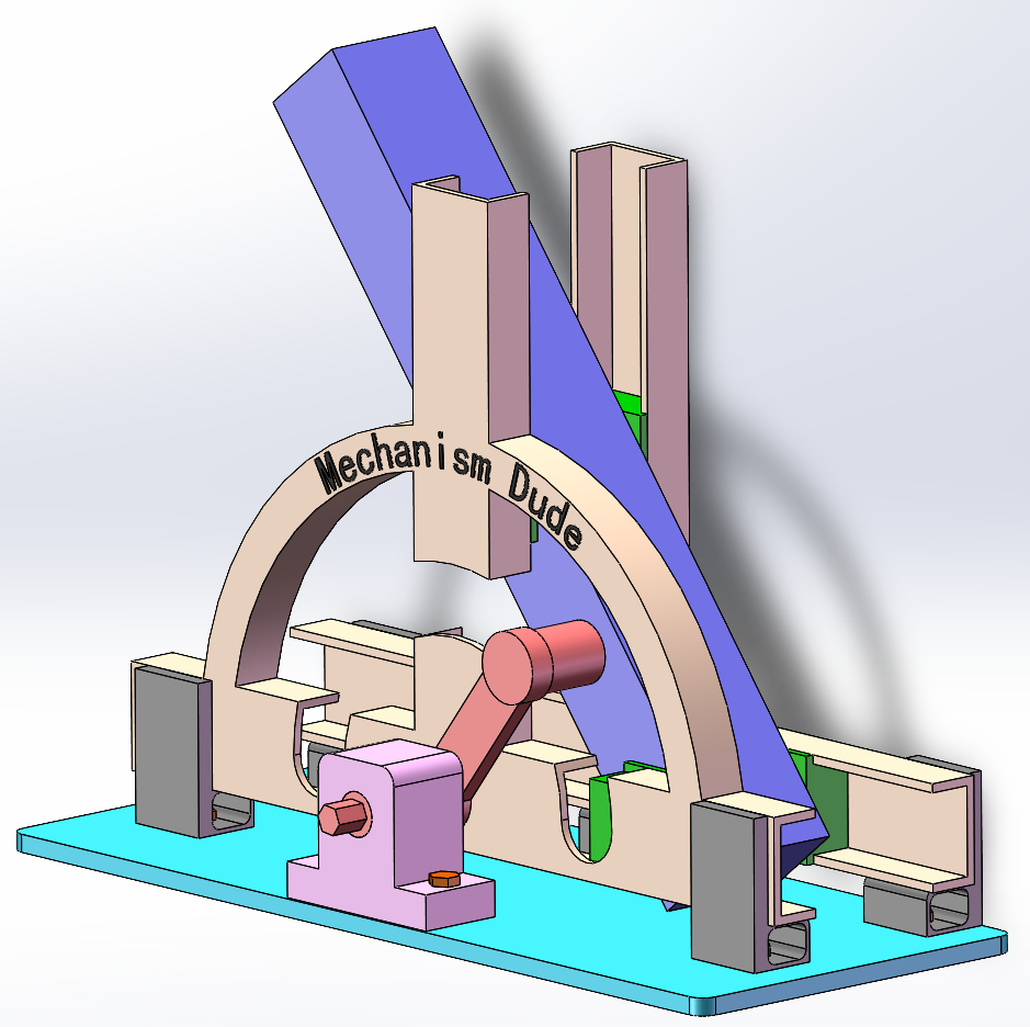 rotary to 180° flipping motion view 2