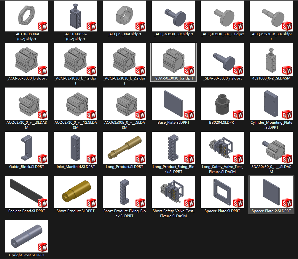 safety valve test fixture list