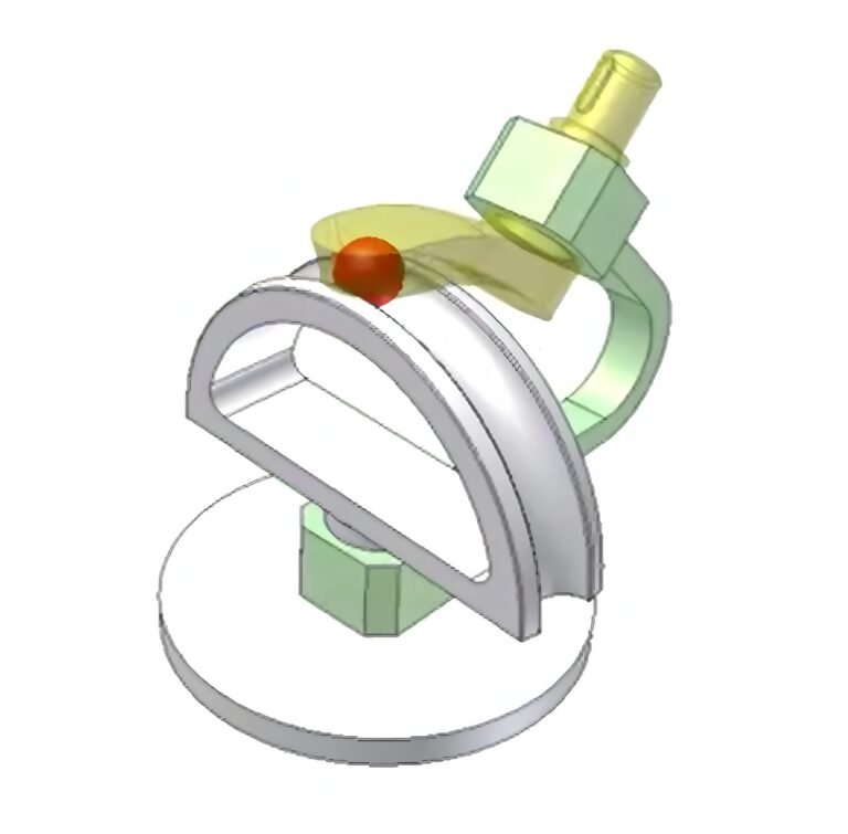 Spherical-coulisse-follower