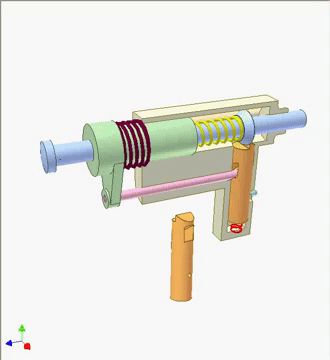 Spring-loaded snap-action slide - GrabMechanism.com