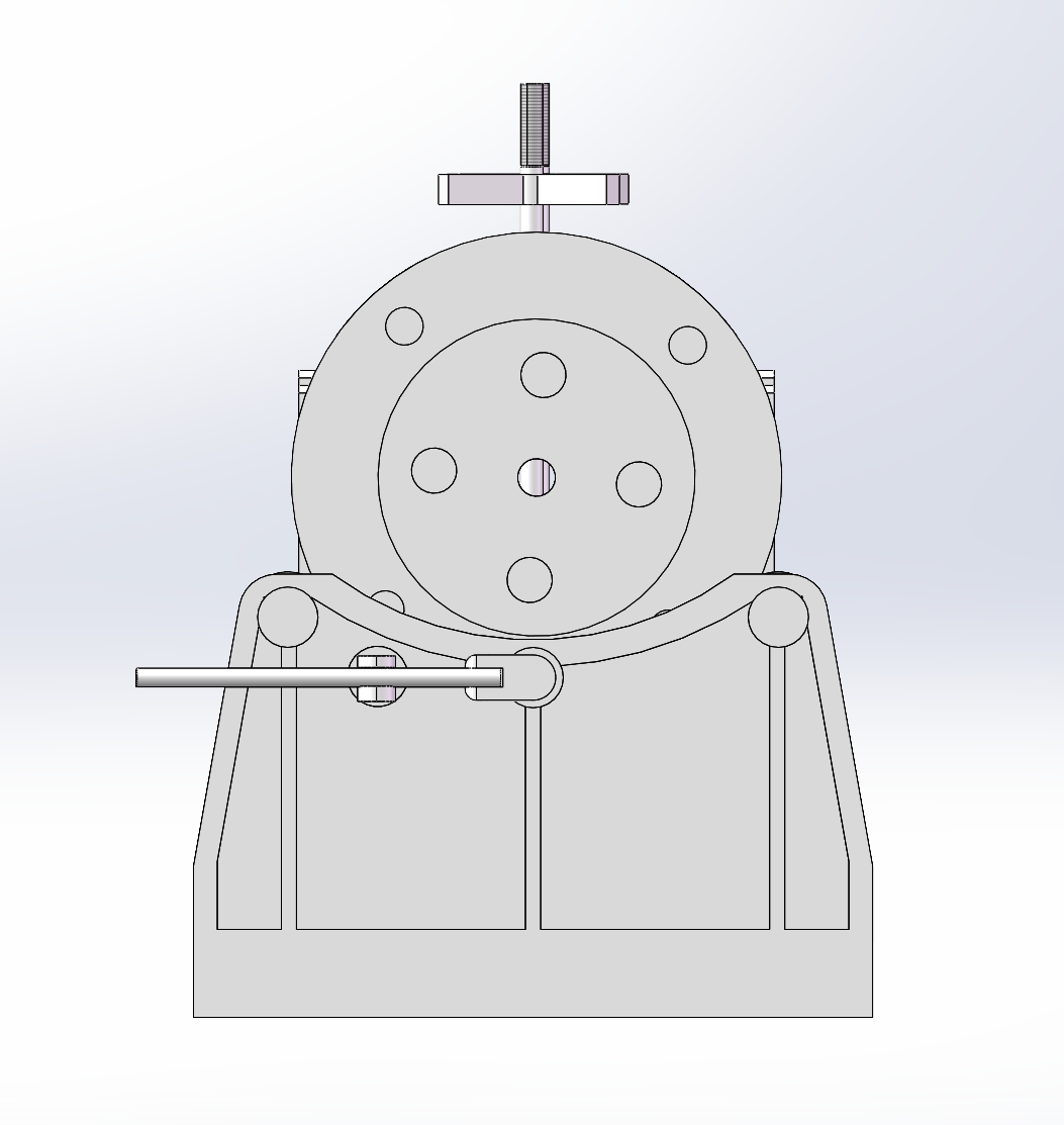 diesel engine cylinder block fixture right preview