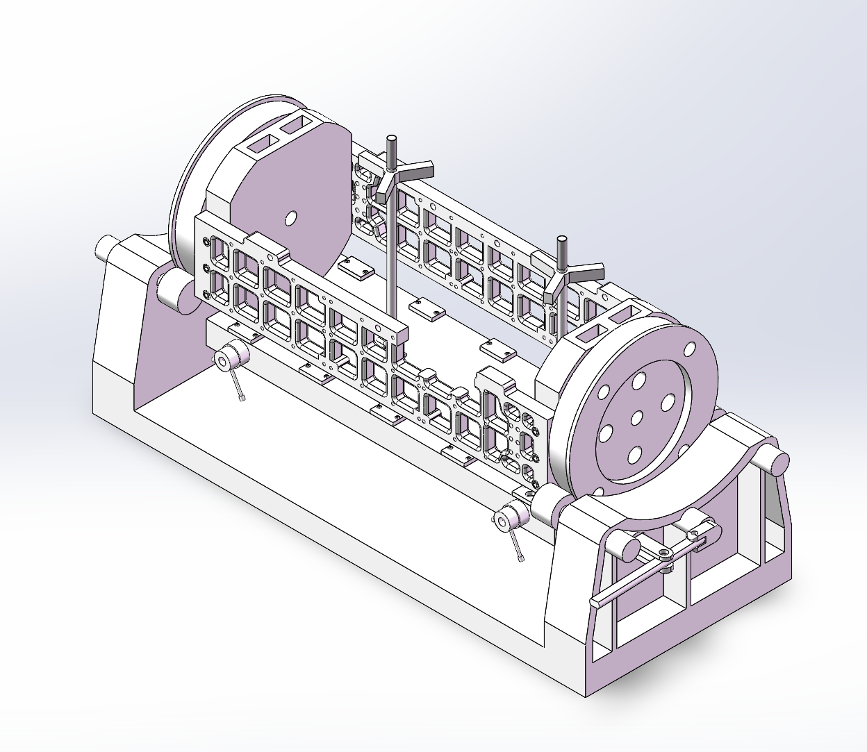 diesel engine cylinder block fixture top right preview