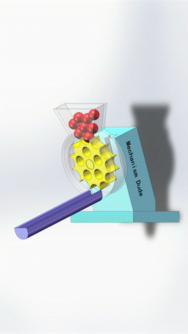 lining up mechanism 2