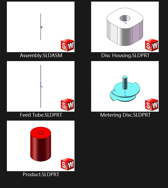 rotary metering feeder list