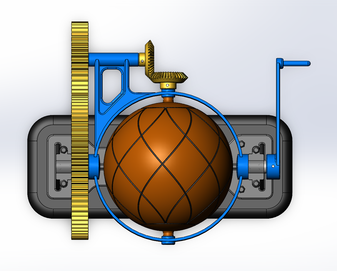 rotating globe top preview