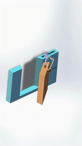 side shifting swing door