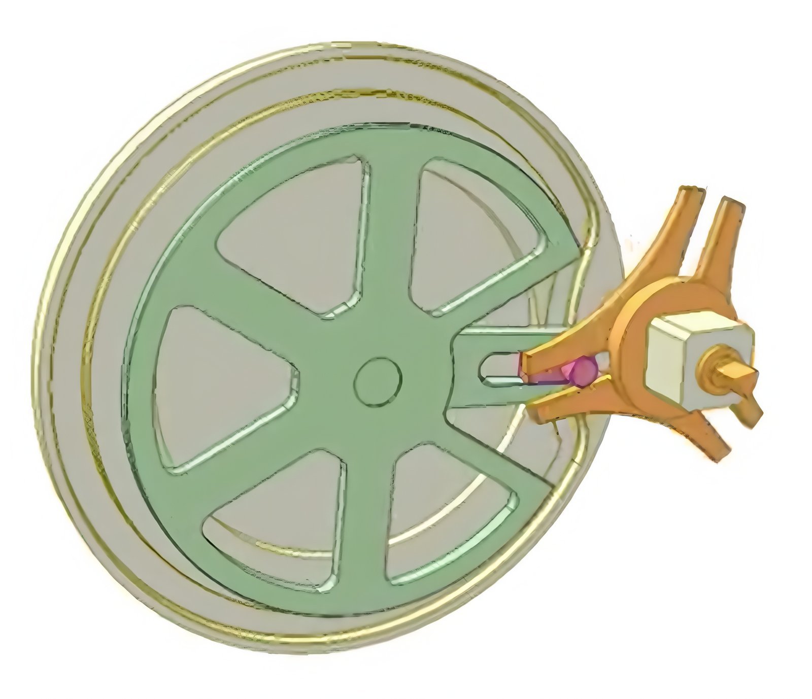 Sliding-pin Geneva drive - GrabMechanism.com
