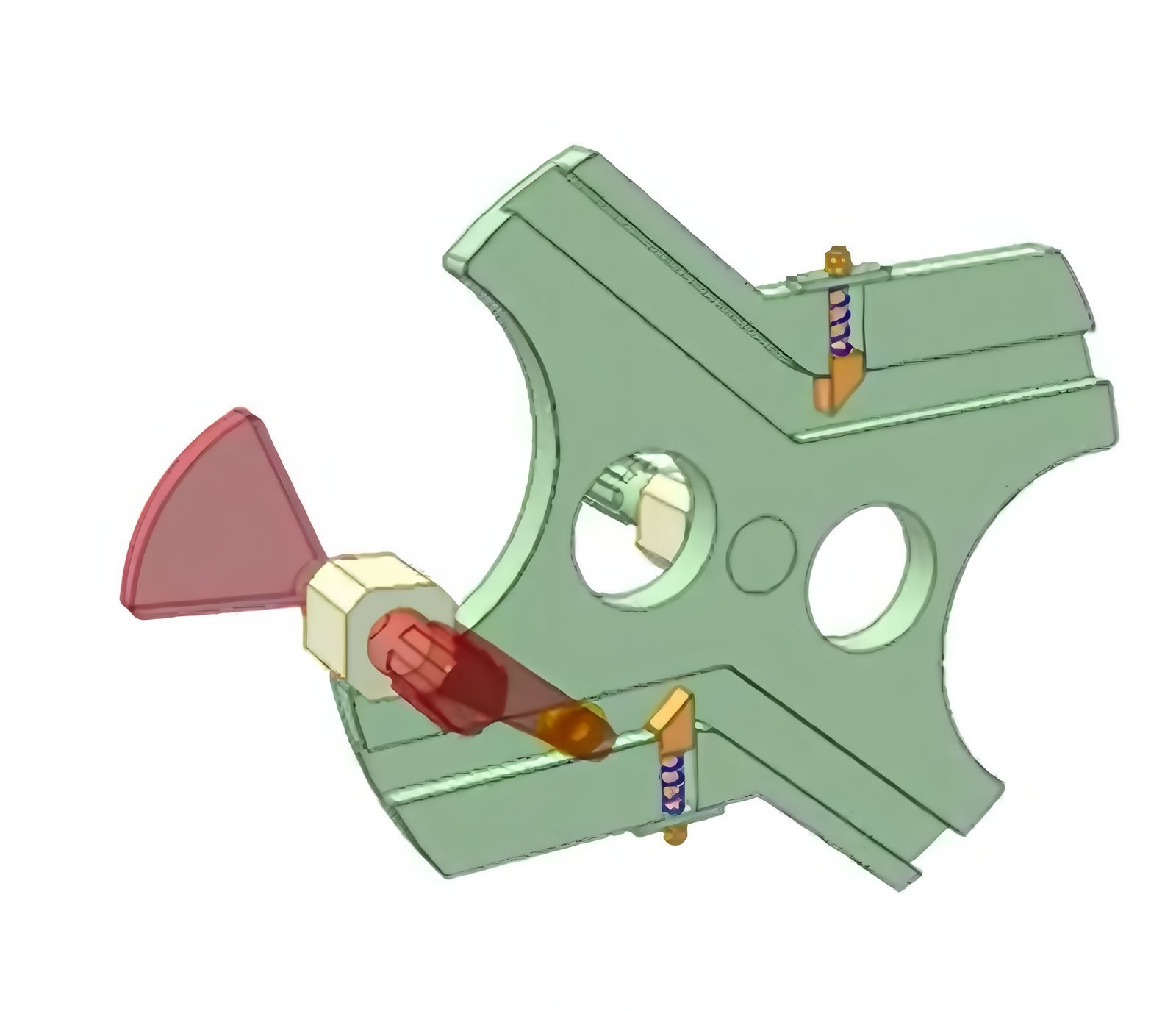 Spring-loaded Geneva driver - GrabMechanism.com