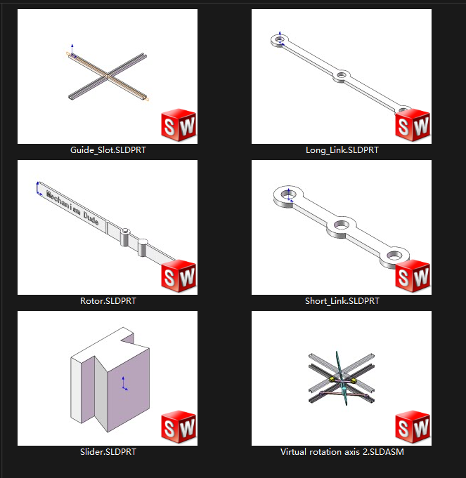 virtual rotation axis 2 list